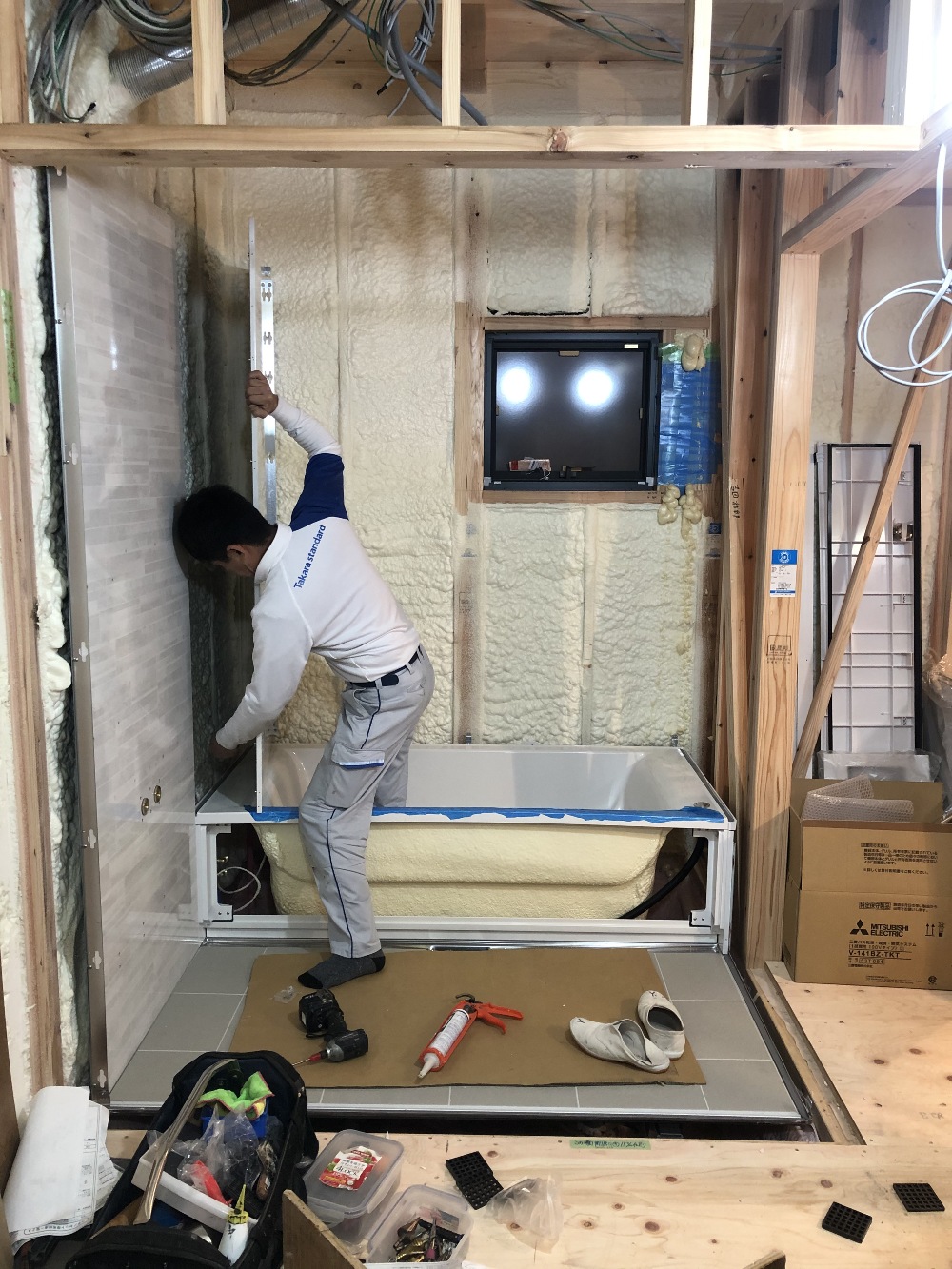 お風呂工事