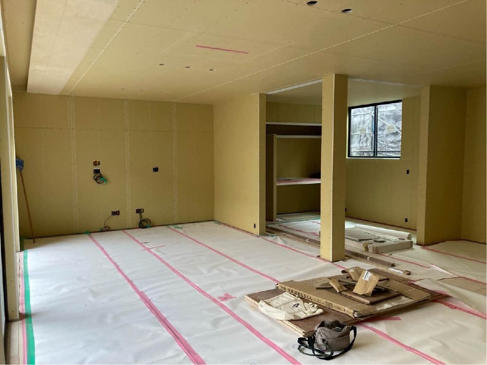 ボード貼りが完了しました！