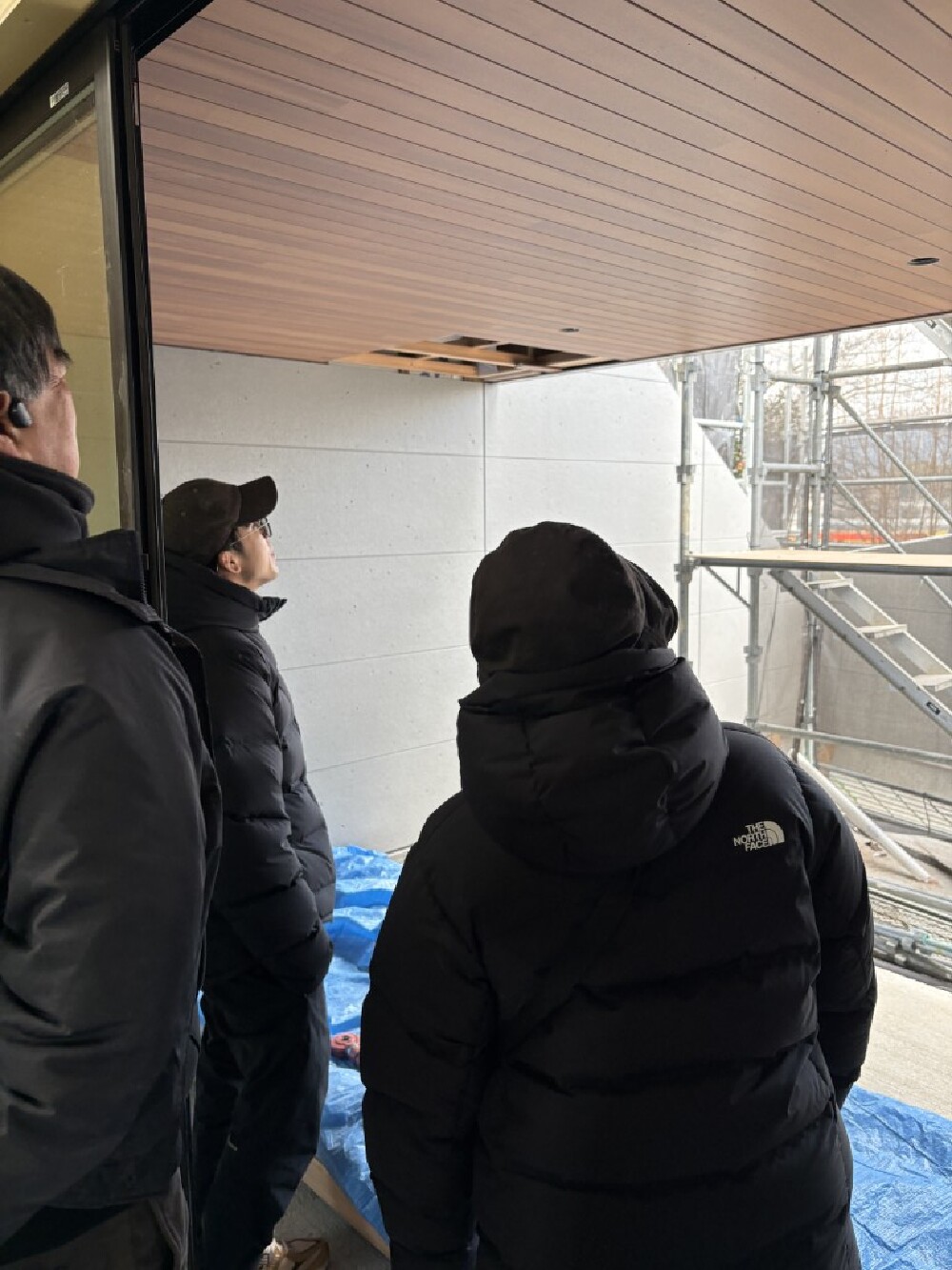 外構のお打ち合わせ風景