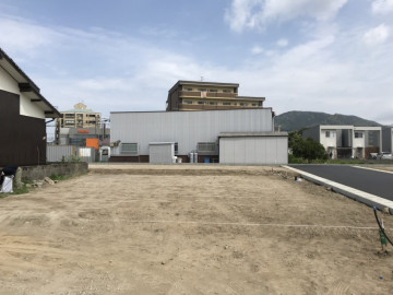 建設地です