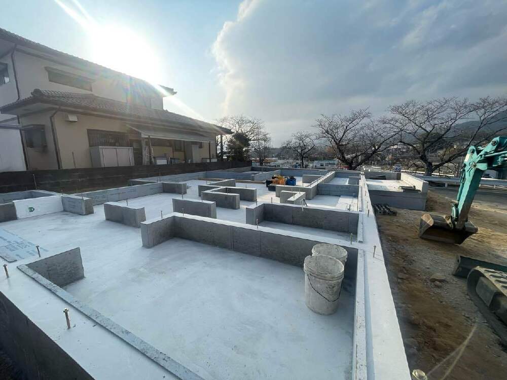 Y様邸、基礎が完成しました。