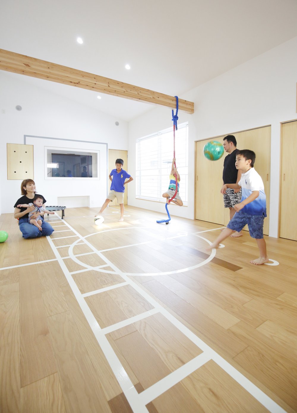 子どもたちにとっては夢の部屋 サッカー部屋がある家 ナガタ建設の口コミ 太宰府市で戸建住宅ならナガタ建設にお任せください